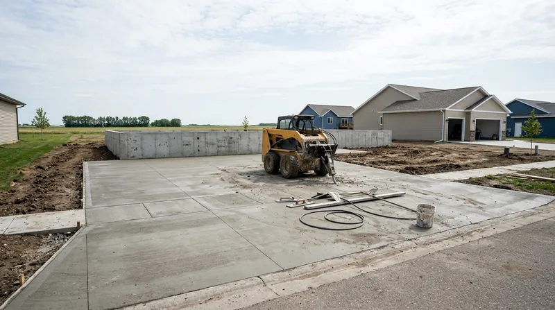 Concrete Slabs & Foundations Fargo